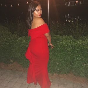 FashionNova Penthouse Dress *RED* XL